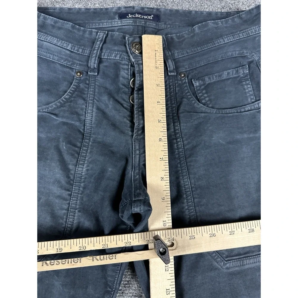 JECKERSON Men's Jeans Blue Patina  Cotton Stretch  Made In ITALY Size 31
